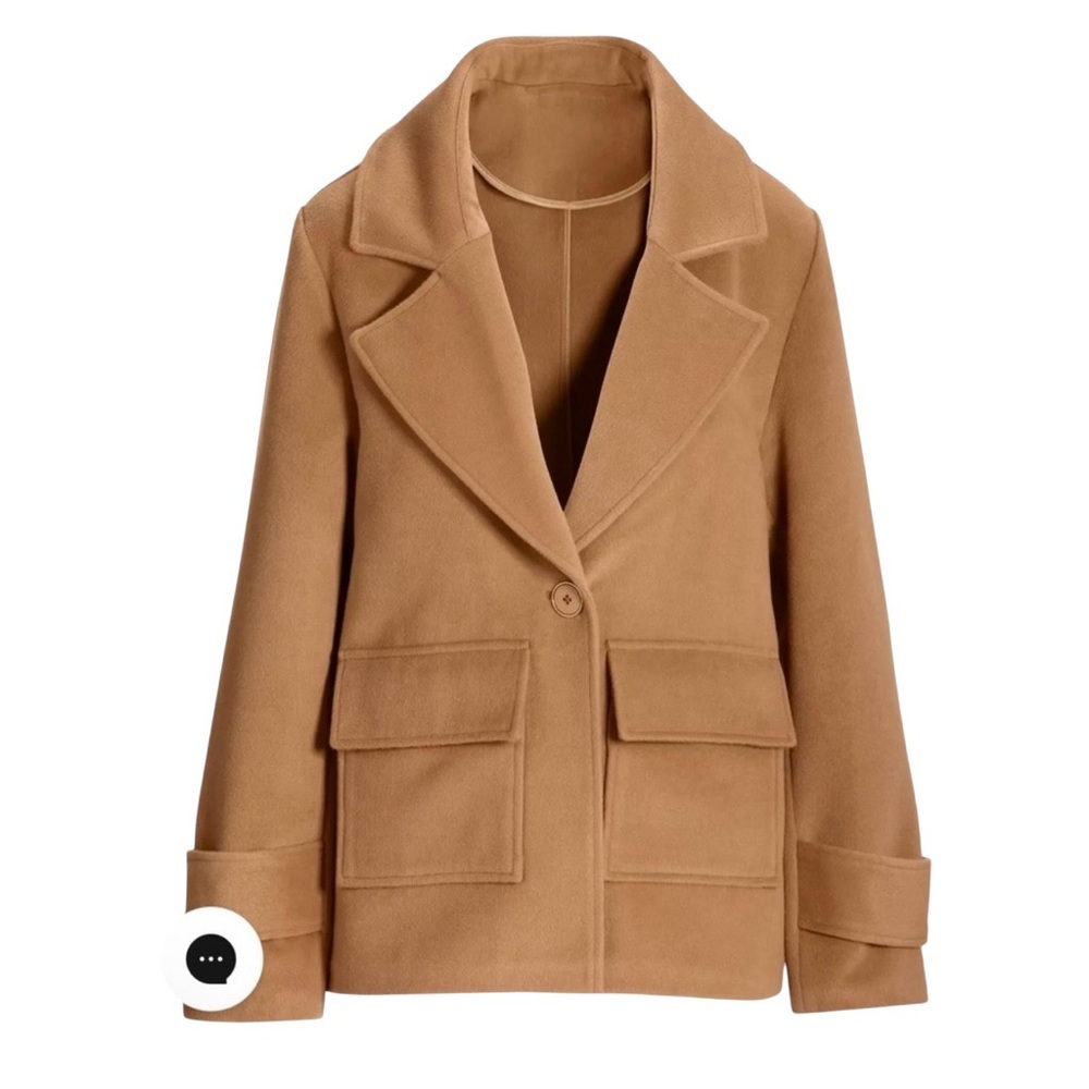 Boston Proper Woman’s Coat Jacket Camel Tan Color Sz XS, Fall/Winter NWTS